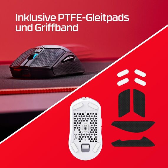 HyperX Pulsefire Haste 2 - Mouse - optical - 6 buttons  | 6N0B0AA