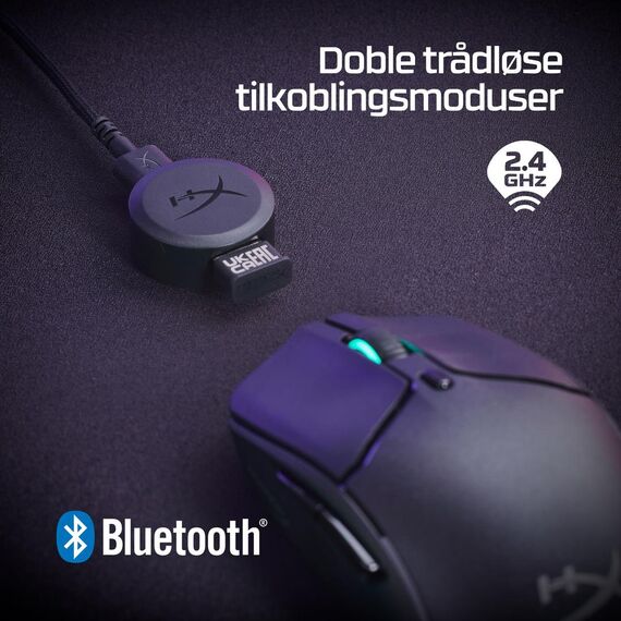 HyperX Pulsefire Haste 2 - Mouse - optical - 6 buttons  | 6N0B0AA