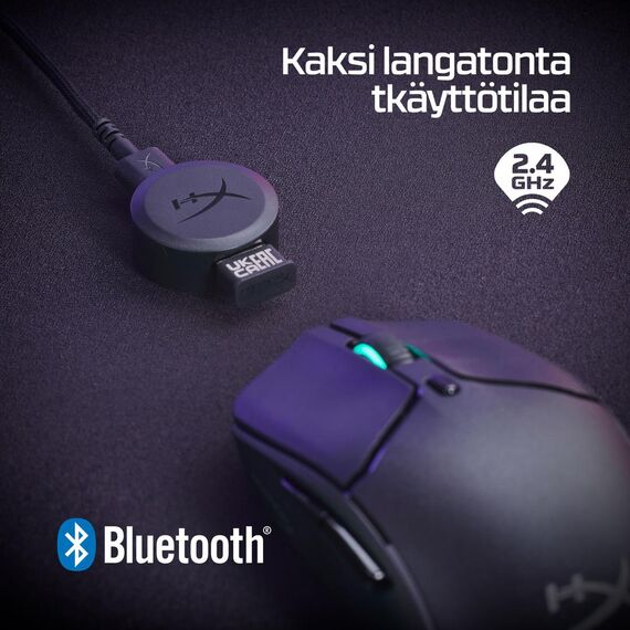 HyperX Pulsefire Haste 2 - Mouse - optical - 6 buttons  | 6N0B0AA