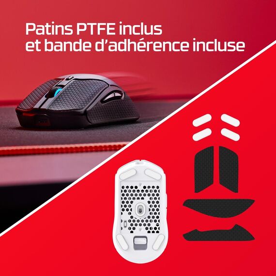 HyperX Pulsefire Haste 2 - Mouse - optical - 6 buttons  | 6N0B0AA