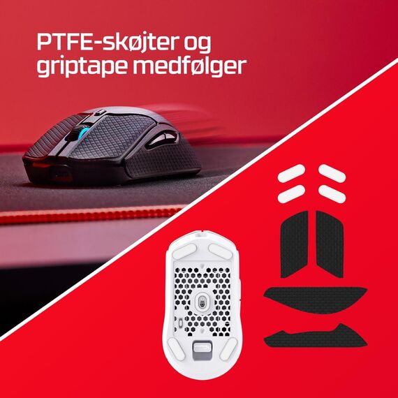 HyperX Pulsefire Haste 2 - Mouse - optical - 6 buttons  | 6N0B0AA