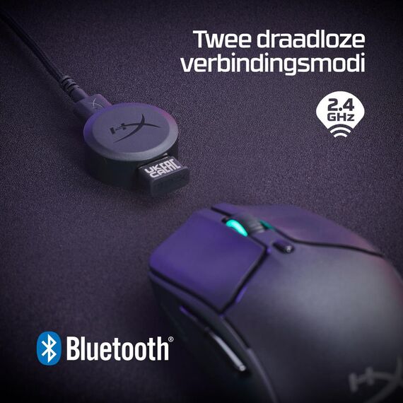 HyperX Pulsefire Haste 2 - Mouse - optical - 6 buttons  | 6N0B0AA