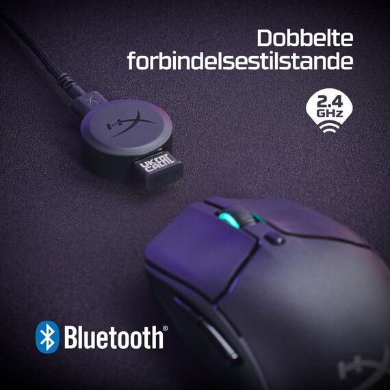 HyperX Pulsefire Haste 2 - Mouse - optical - 6 buttons  | 6N0B0AA