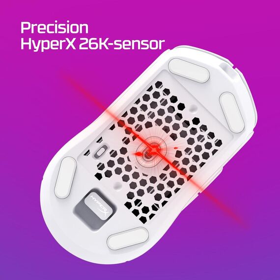 HyperX Pulsefire Haste 2 - Mouse - optical - 6 buttons  | 6N0B0AA