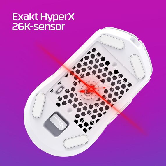 HyperX Pulsefire Haste 2 - Mouse - optical - 6 buttons  | 6N0B0AA
