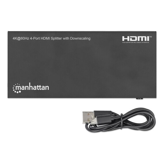 Manhattan 4Ka60Hz 4-Port HDMI-Splitter - 4-port | 208369