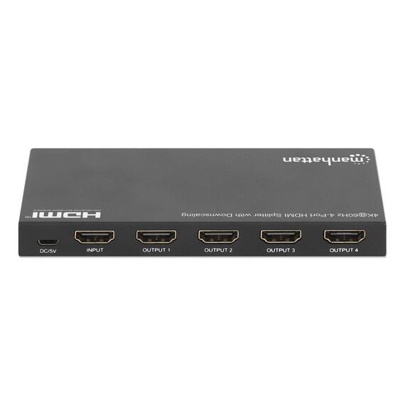 Manhattan 4Ka60Hz 4-Port HDMI-Splitter - 4-port | 208369