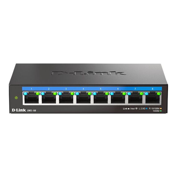 D-Link DMS 108 - Switch - unmanaged - 8 x 10/100/1000 | DMS-108/E