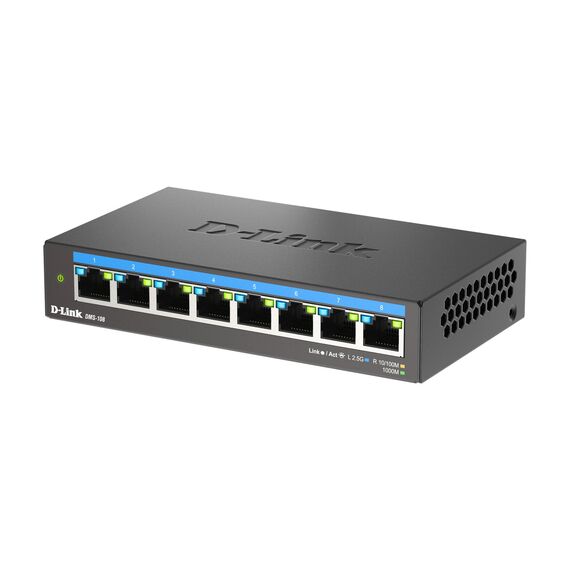 D-Link DMS 108 - Switch - unmanaged - 8 x 10/100/1000 | DMS-108/E