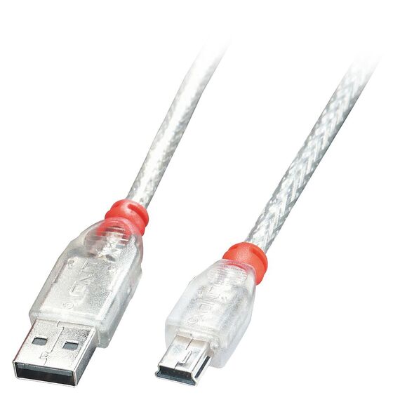 Lindy - USB cable - USB (M) to mini-USB Type B (M) - USB  | 41781
