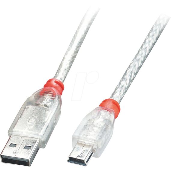 Lindy - USB cable - USB (M) to mini-USB Type B (M) - USB  | 41781
