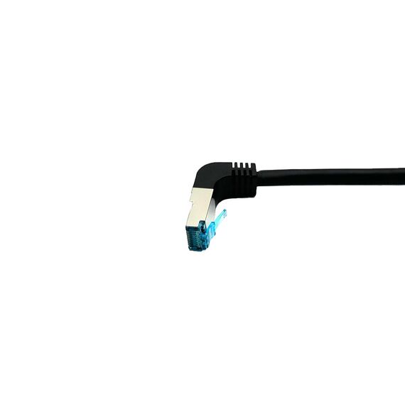 equip - Patch cable - RJ-45 (M) angled to RJ-45 (M) stra | 605890