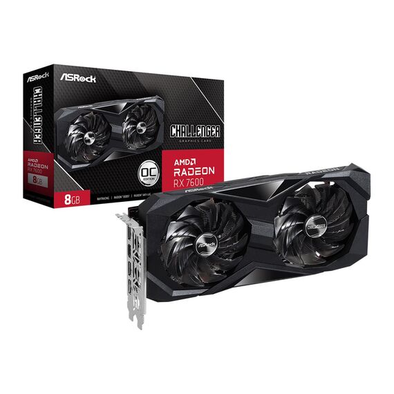 ASRock Challenger Radeon RX 7600 8GB OC - Grap | 90-GA41ZZ-00UANF