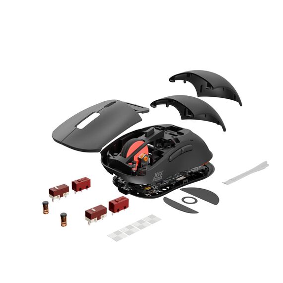 natec Gaming Maus ZIRCON XIII"Custom" kabellos schwarz | NMG-2089