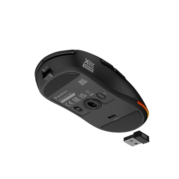 natec Gaming Maus ZIRCON XIII"Custom" kabellos schwarz | NMG-2089