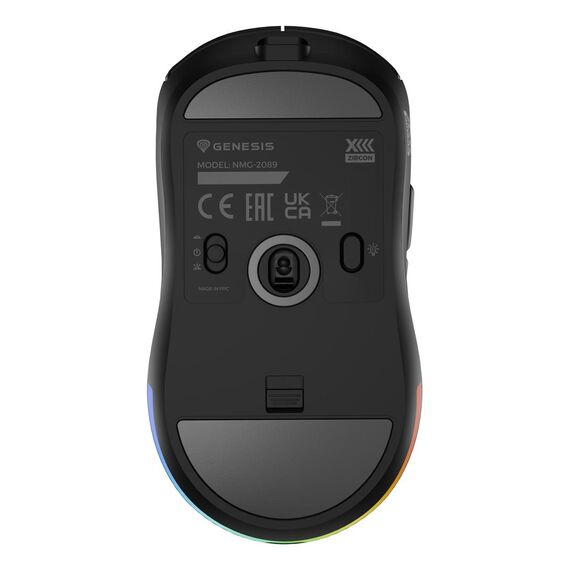 natec Gaming Maus ZIRCON XIII"Custom" kabellos schwarz | NMG-2089