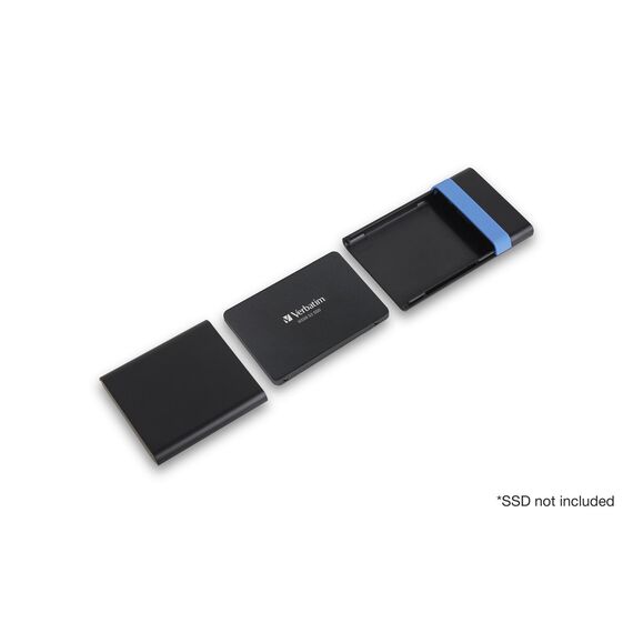 Verbatim - Storage enclosure - 2.5" - SATA 6Gb/s - USB 3. | 53106