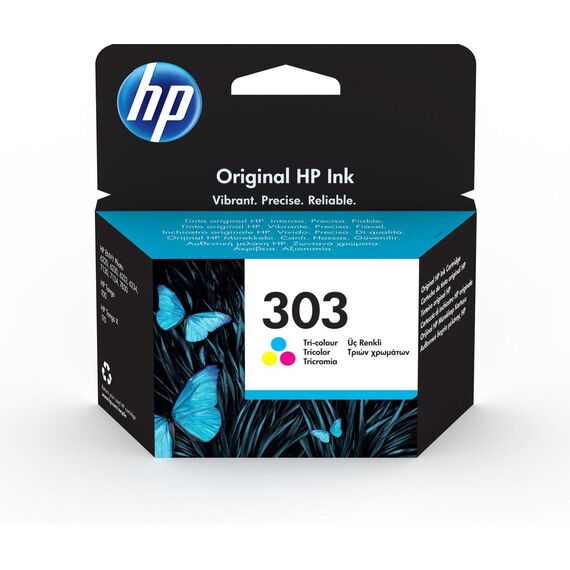HP 303 - 4 ml - colour (cyan, magenta, yellow) - or | T6N01AE#UUQ