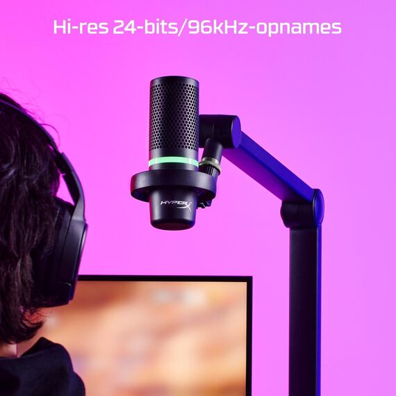 HyperX DuoCast - Microphone - USB - black | 4P5E2AA