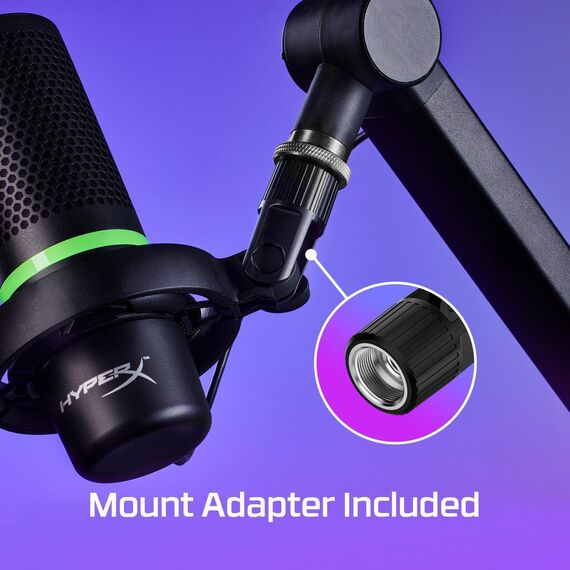 HyperX DuoCast - Microphone - USB - black | 4P5E2AA