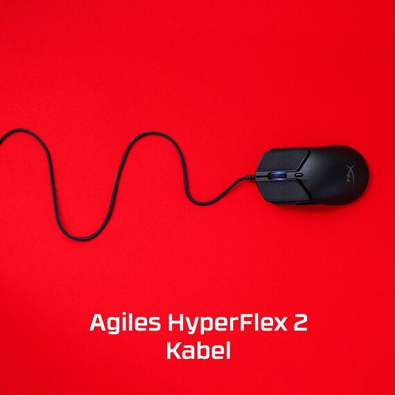 HyperX Pulsefire Haste 2 - Mouse - optical - 6 buttons  | 6N0A7AA