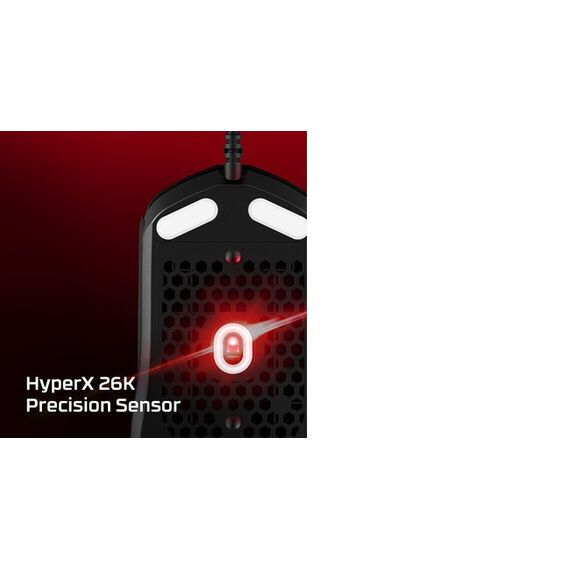 HyperX Pulsefire Haste 2 - Mouse - optical - 6 buttons  | 6N0A7AA