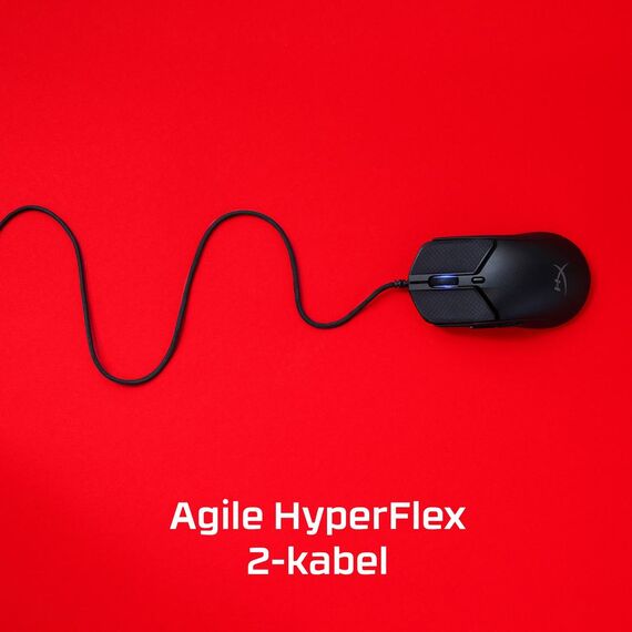 HyperX Pulsefire Haste 2 - Mouse - optical - 6 buttons  | 6N0A7AA