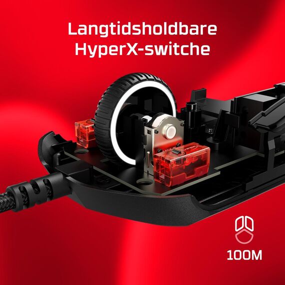 HyperX Pulsefire Haste 2 - Mouse - optical - 6 buttons  | 6N0A7AA