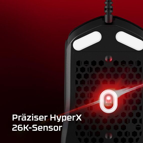 HyperX Pulsefire Haste 2 - Mouse - optical - 6 buttons  | 6N0A7AA