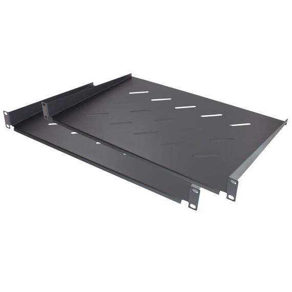 Good Connections - Rack shelf - front - black, RAL 900 | GC-N0089