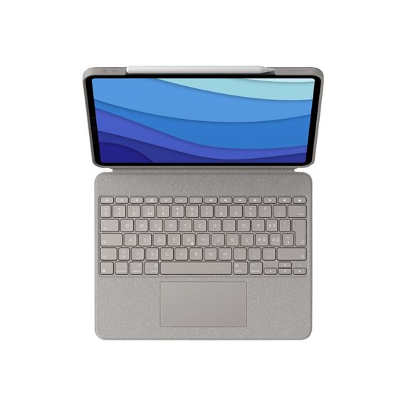 Logitech Combo Touch - Keyboard and folio case - wit | 920-010217