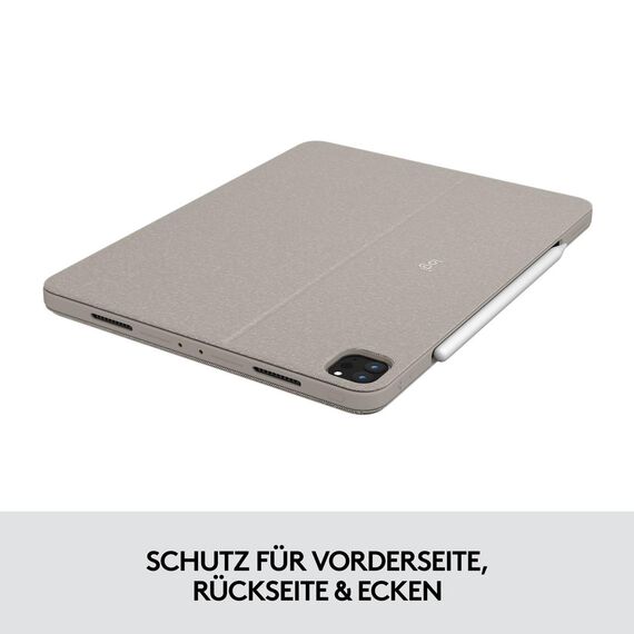 Logitech Combo Touch - Keyboard and folio case - wit | 920-010217