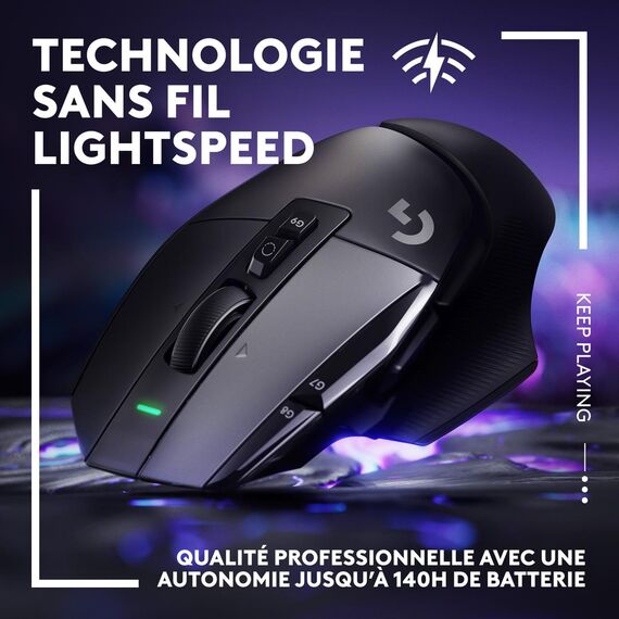 Logitech G G502 X LIGHTSPEED - Mouse - optical - 8 b | 910-006180