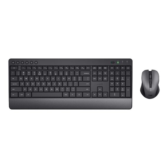Trust Trezo Comfort - Keyboard and mouse set - wireless - | 24532