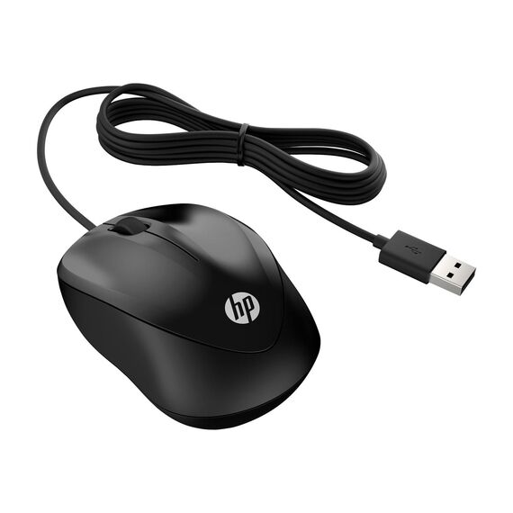 HP 1000 - Mouse - right and left-handed - wired - U | 4QM14AA#ABB