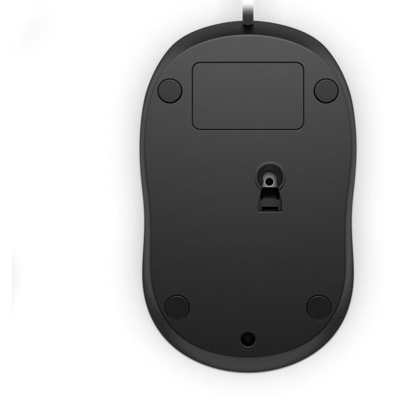 HP 1000 - Mouse - right and left-handed - wired - U | 4QM14AA#ABB