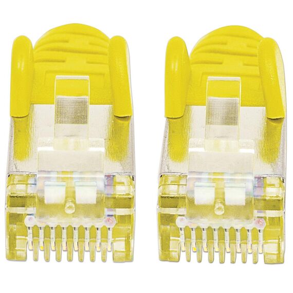 Intellinet Network Patch Cable, Cat6, 1m, Yellow, Copper | 735339