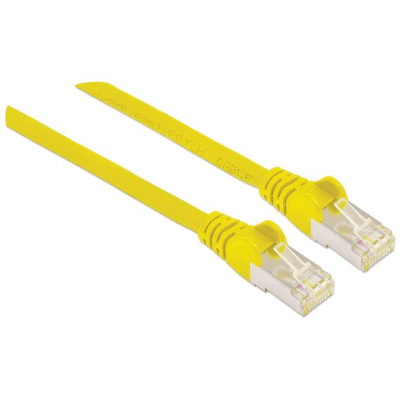 Intellinet Network Patch Cable, Cat6, 1m, Yellow, Copper | 735339