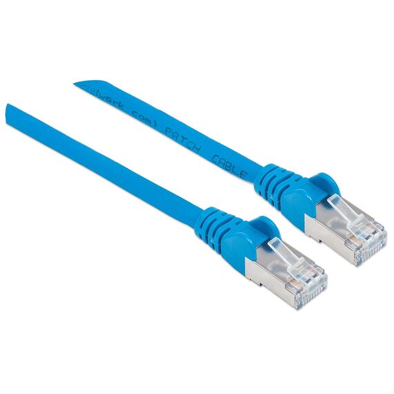 Intellinet Network Patch Cable, Cat6, 10m, Blue, Copper, | 735773