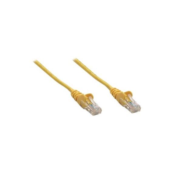 Intellinet Network Patch Cable, Cat6A, 0.25m, Yellow, Co | 737036