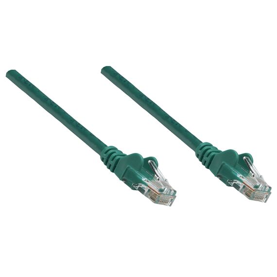 Intellinet Network Patch Cable, Cat6A, 0.25m, Green, Cop | 737043