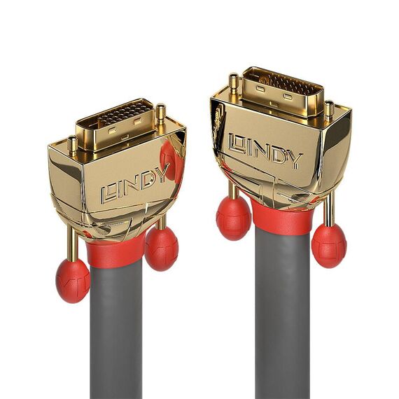 Lindy Gold - DVI cable - dual link - DVI-D (M) to DVI-D ( | 36208