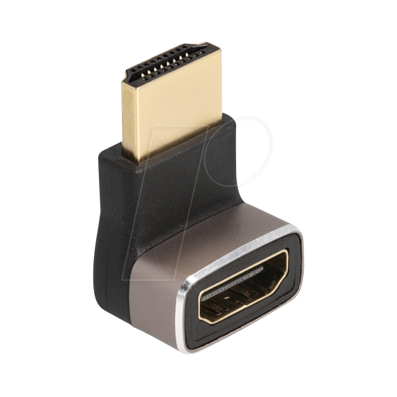 Delock - High Speed - HDMI adapter with Ethernet - HDMI m | 60085