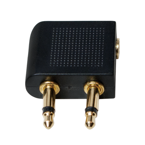 LogiLink - Airplane audio adapter - mono mini jack male  | CA1089