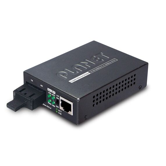 PLANET GT-802S - Fibre media converter - 1GbE - 10Base-T, 1000Bas