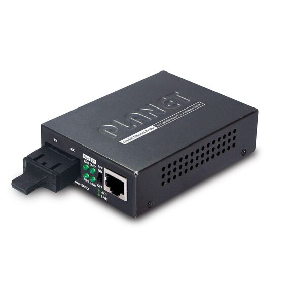 PLANET GT-802S - Fibre media converter - 1GbE - 10Base-T, 1000Bas