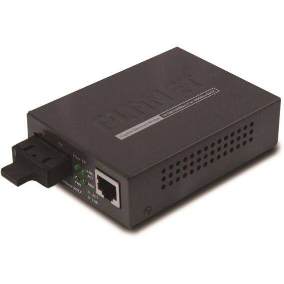 PLANET GT-802S - Fibre media converter - 1GbE - 10Base-T, 1000Bas
