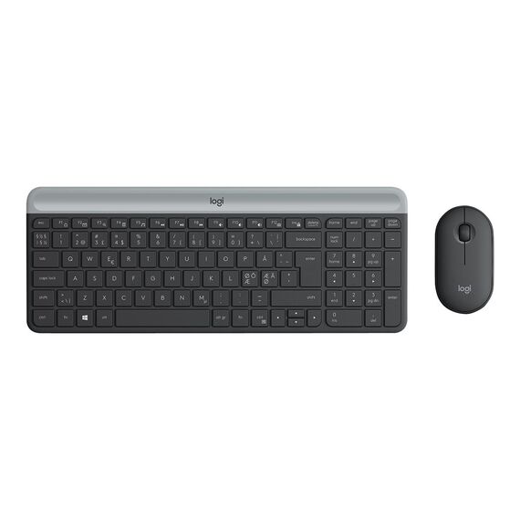 Logitech Slim Wireless Combo MK470 - Keyboard and mo | 920-009200