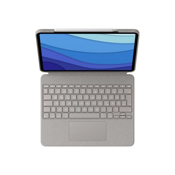 Logitech Combo Touch - Keyboard and folio case - wit | 920-010219