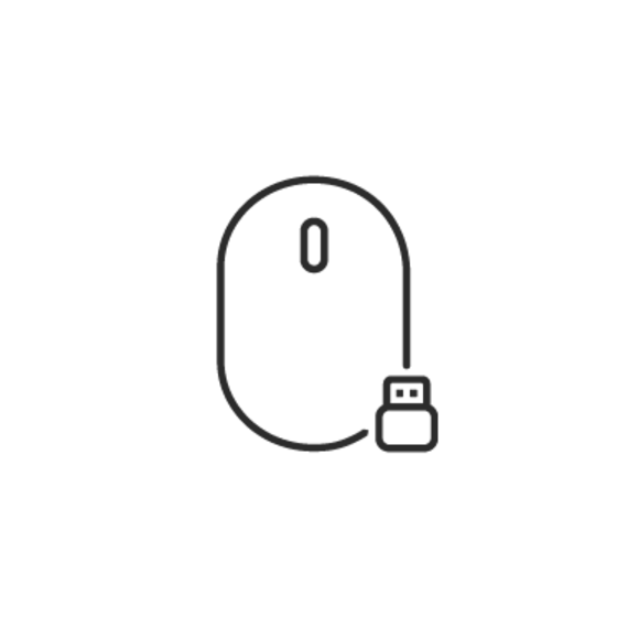 HP 150 - Mouse - right and left-handed - optical -  | 240J6AA#ABB